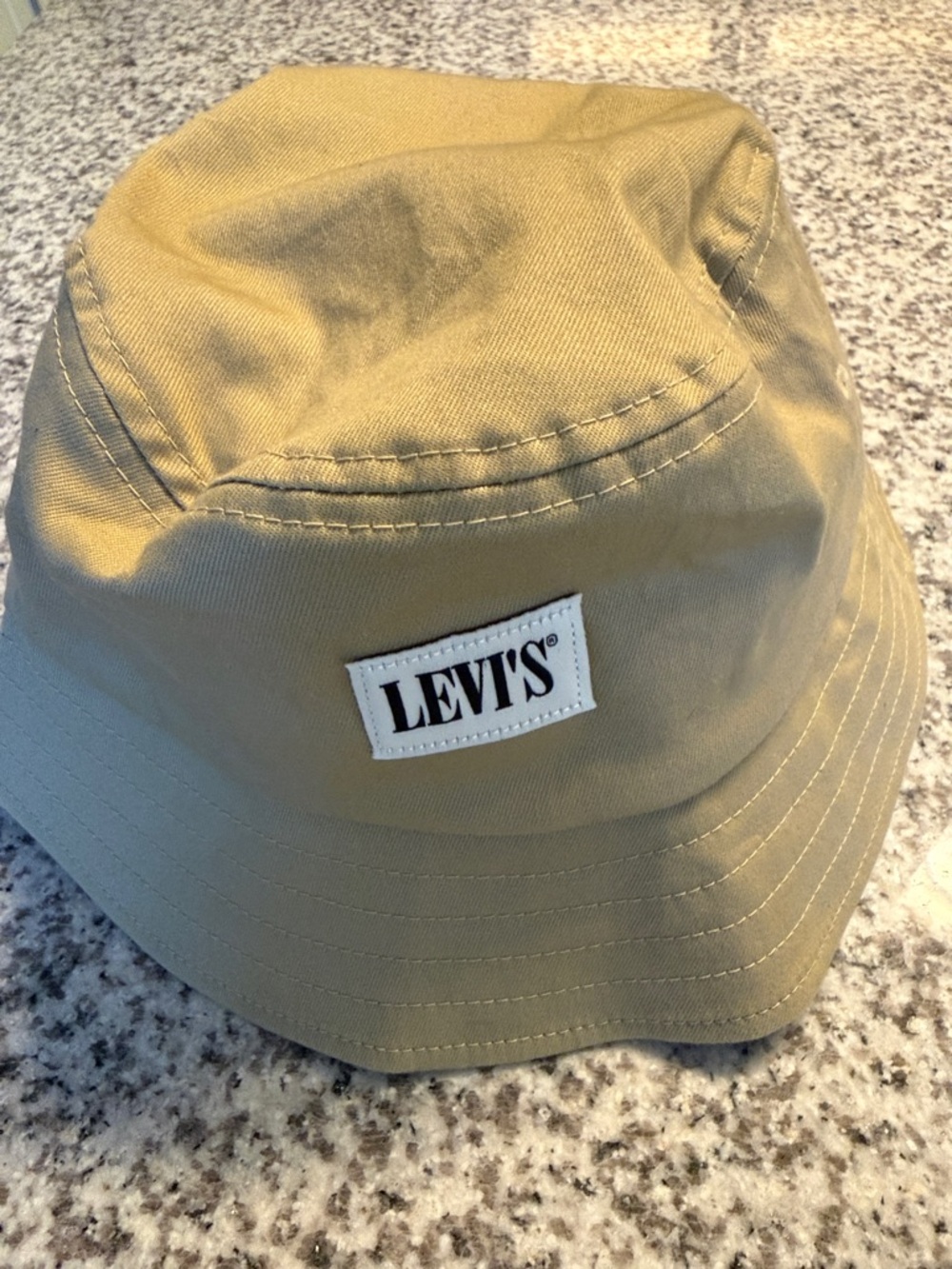 NWOT Levi's Tan Canvas Bucket Hat
